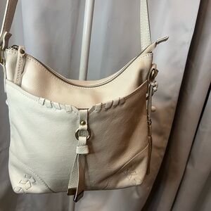Diba true Leather  Fringe Shoulder Bag with Tassel